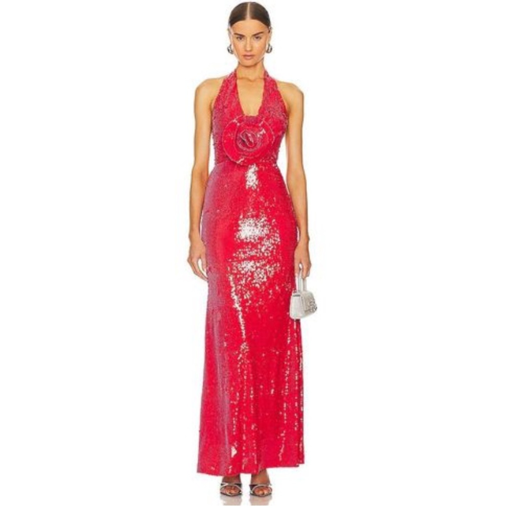 The Bar Red Grayson Gown